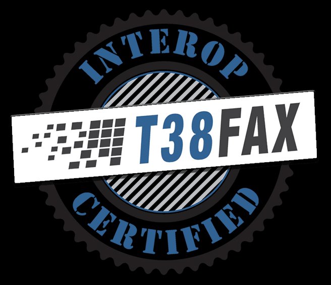 T38Fax Interop Certified badge